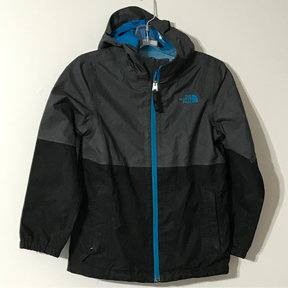 The North Face Dryvent Black Gray Zip up Jacket